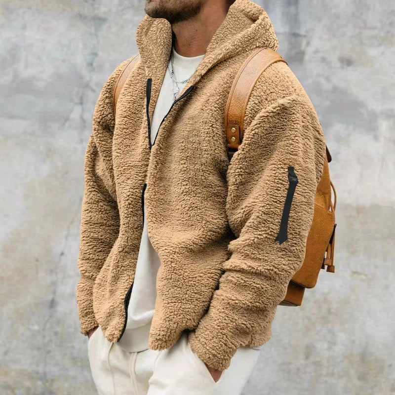 Hype on sale sherpa hoodie