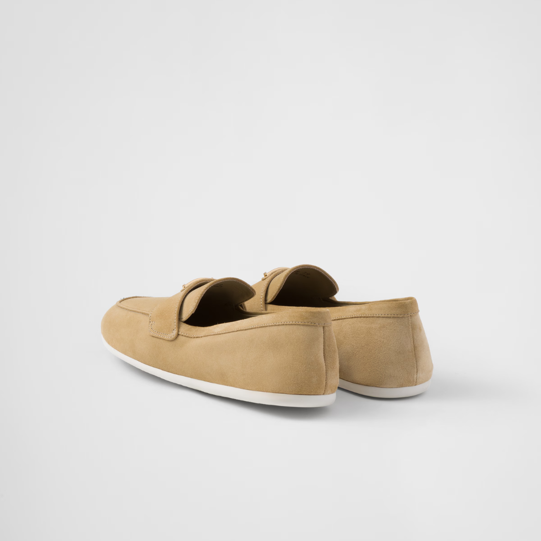 Suede loafers