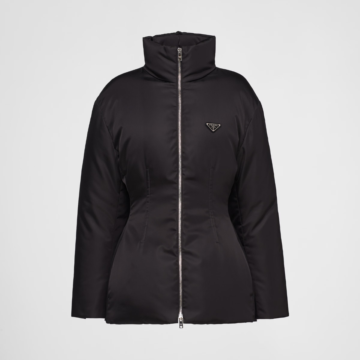 Re-Nylon down iconic jacket