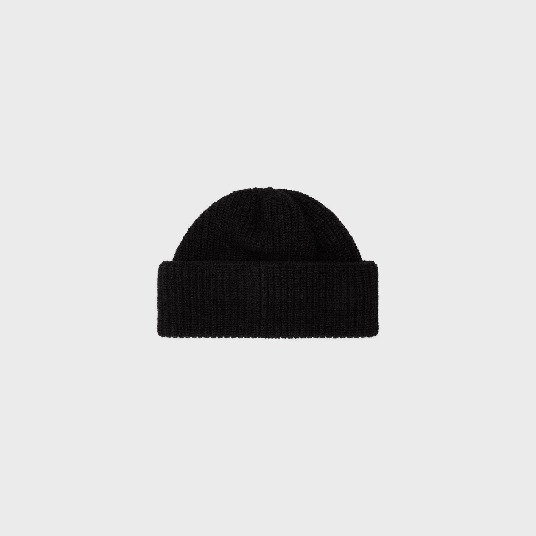 CELINE BEANIE IN RIBBED WOOL BLACK