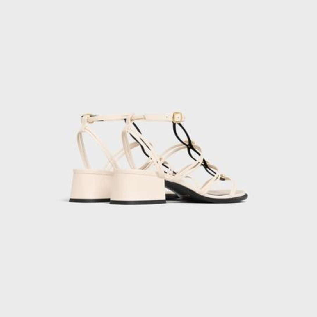 CLEMENCE MULTI TRIOMPHE SANDAL in LAMBSKIN