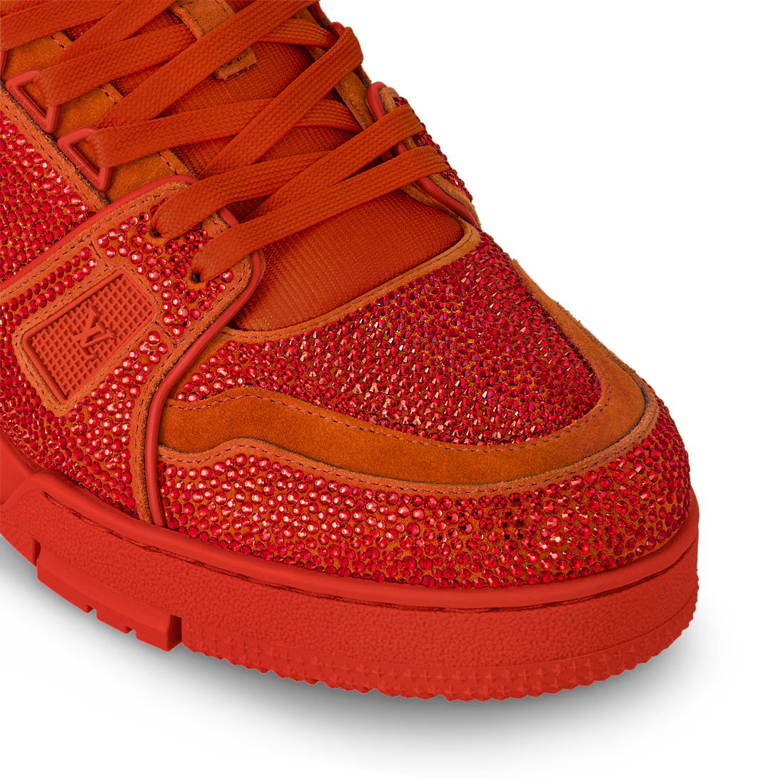 Trainer Sneaker Orange Crystal