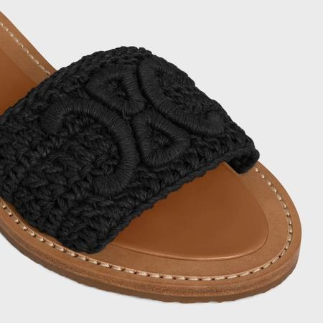 LYMPIA MULE in TRIOMPHE KNITTED COTTON