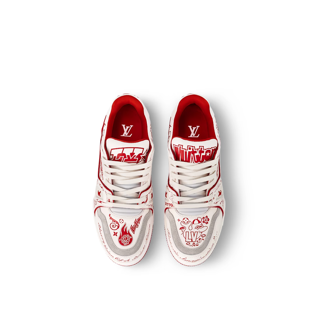 Trainer Smooth Printed Sneaker