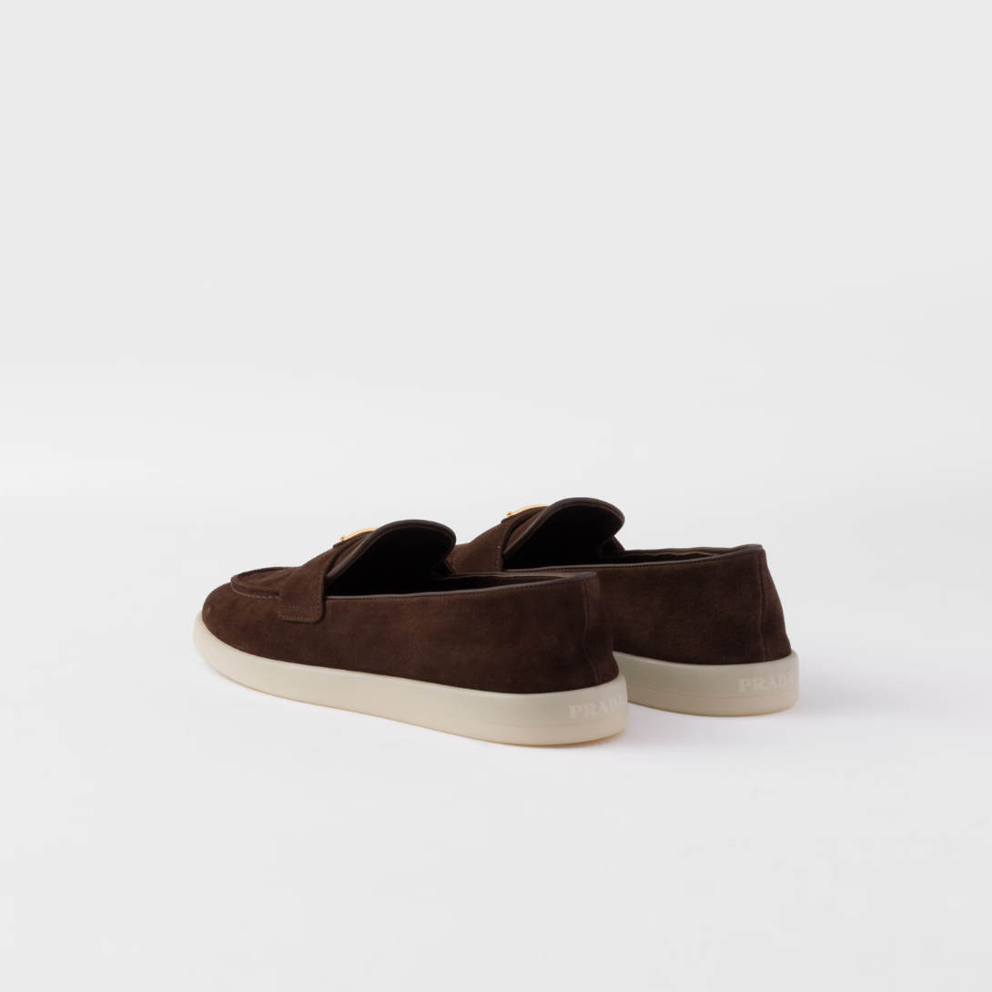 Suede loafers