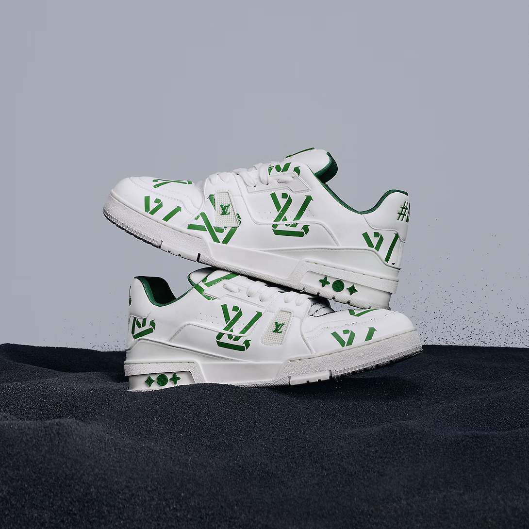 Trainer Sneaker Printed Green