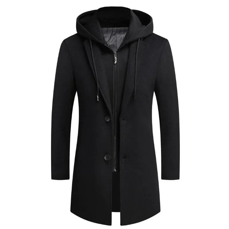 KENT DEVOÎR PRESTIGE WOOL OVERCOAT