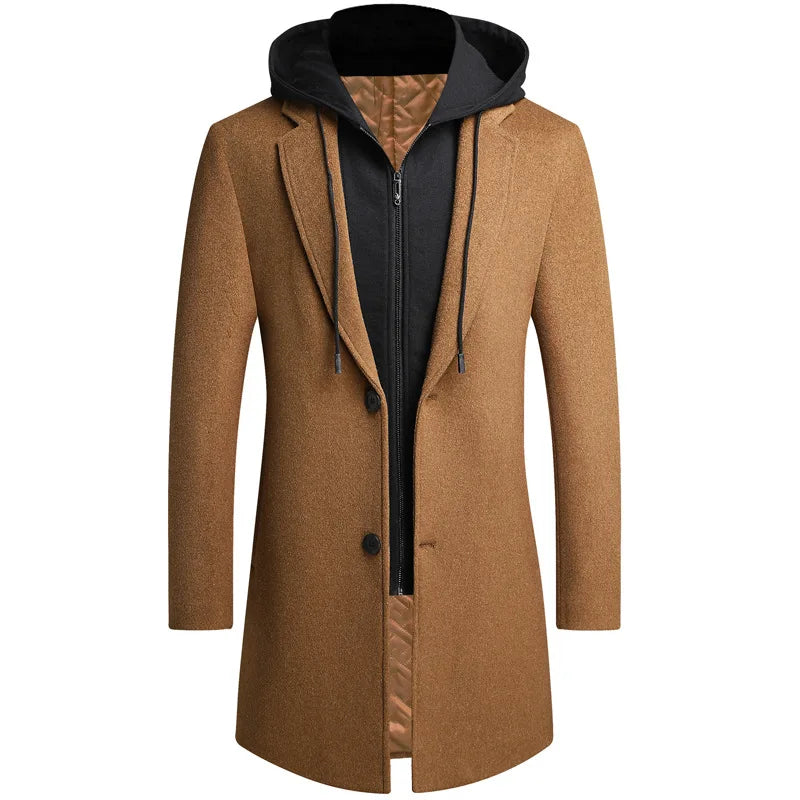 KENT DEVOÎR PRESTIGE WOOL OVERCOAT