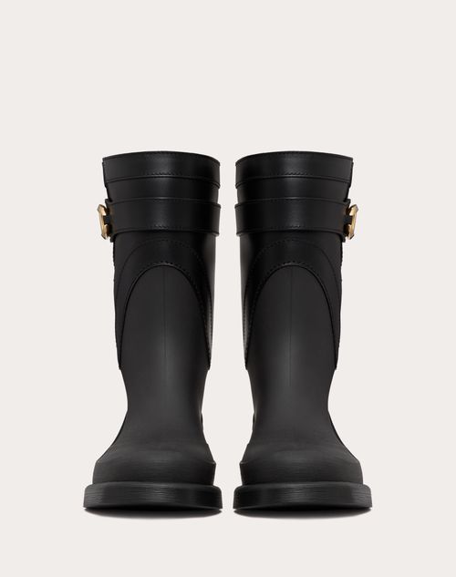 VLOGO THE BOLD EDITION BOOT IN RUBBER AND CALFSKIN 35MM