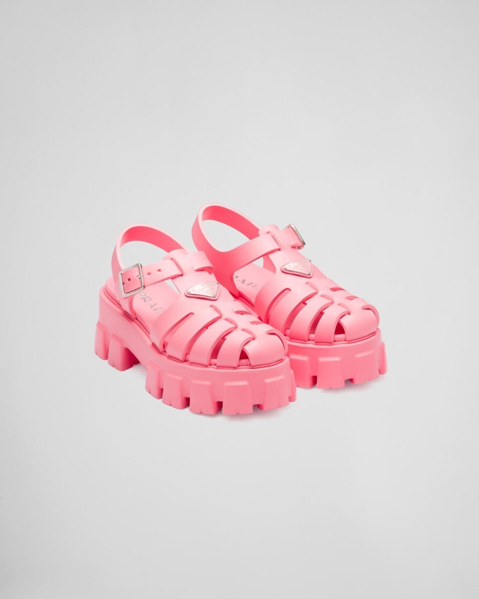 Foam rubber sandals