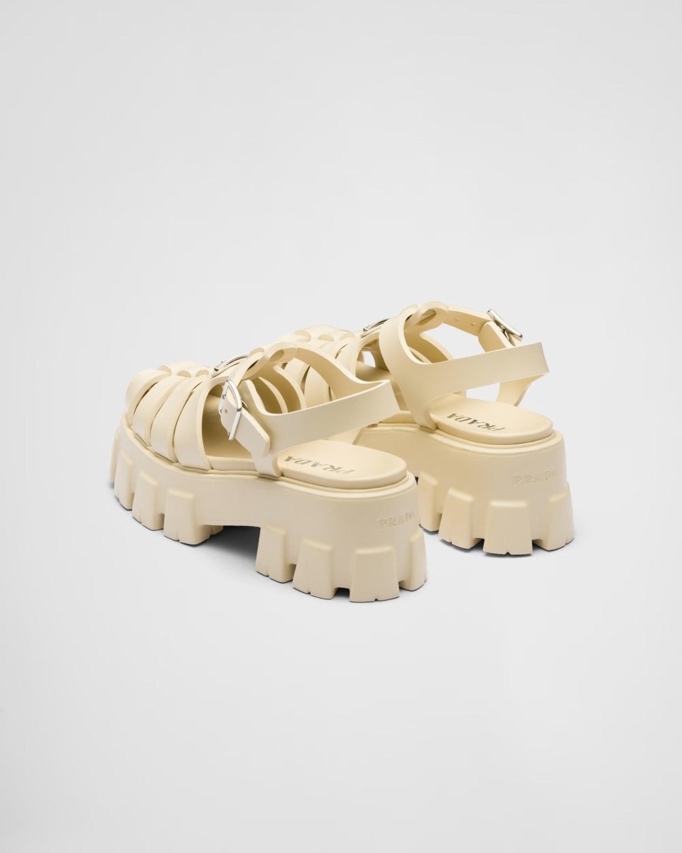 Foam rubber sandals