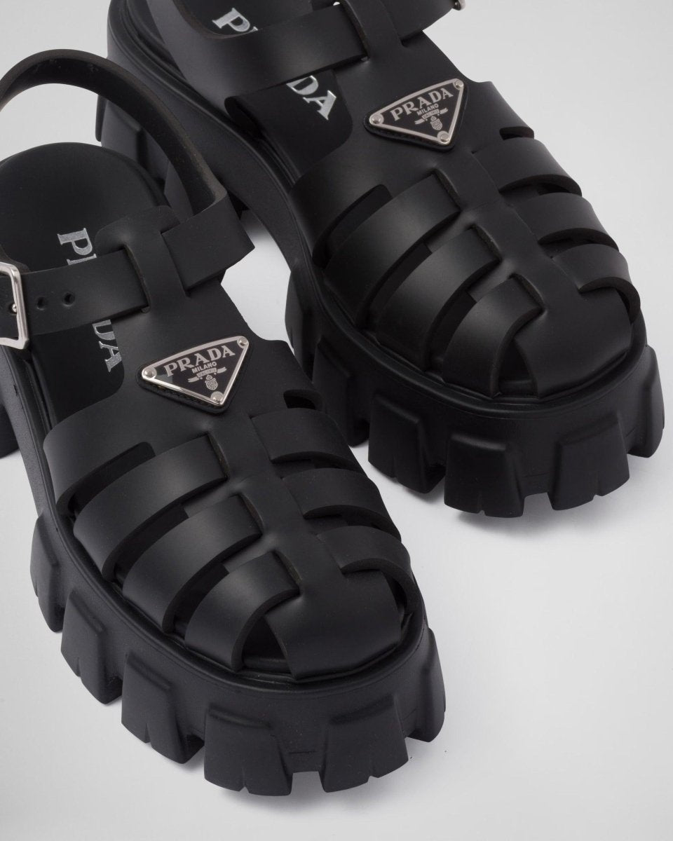 Foam rubber sandals