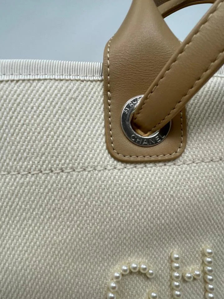 DEAUVILLE PEARL 20s TOTE HANDBAG