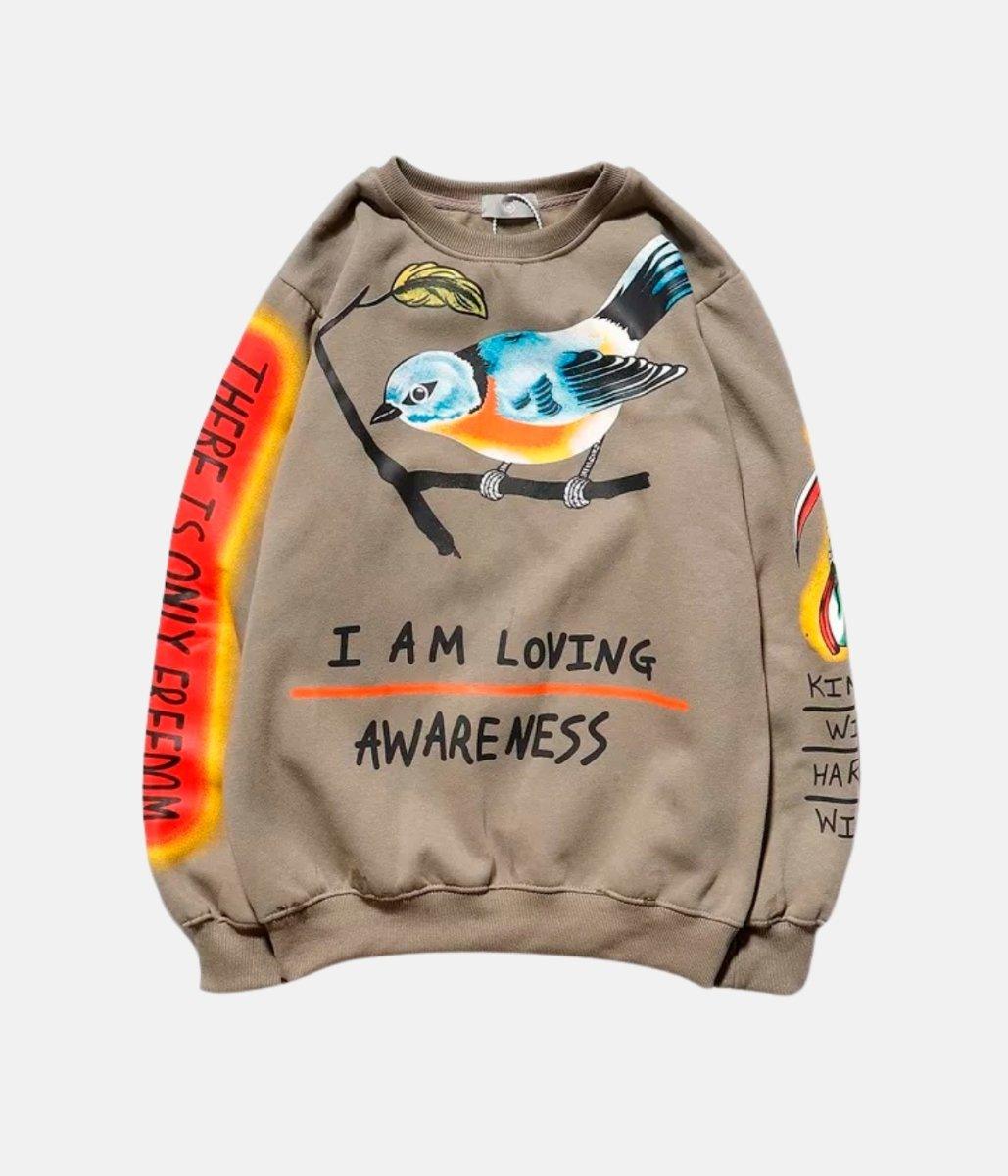 WES LANG BIRD SWEATSHIRT